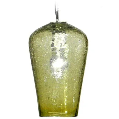Tempo Comet Pendant Light from the Boa Lantern Collection in Moss For Sale - Image 4 of 4