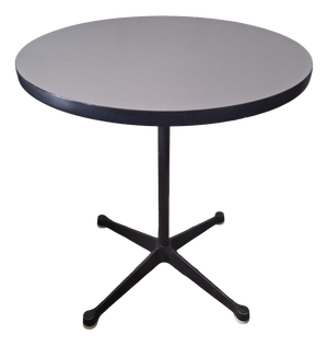 Contract Base Circular Bistro Table by Charles and Ray Eames for Herman Miller / Vitra, 1970s