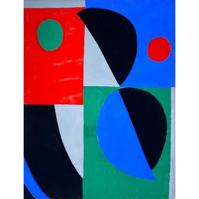 Sonia Delaunay, Poetry of Words, Poetry of Colours, 1961, Gouache For Sale - Image 9 of 9