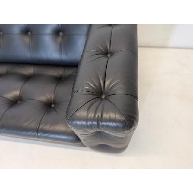Leather RH-306 Sofa attributed to Robert Haussmann for de Sede For Sale - Image 16 of 18