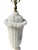 1950s Pair of Large Carved Italian Alabaster Lamps For Sale - Image 5 of 6