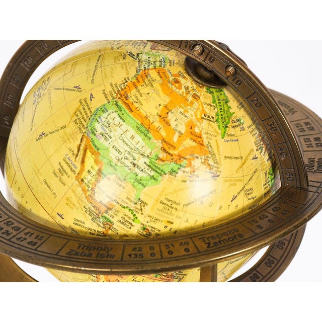 Vintage Territorial Boundary World Globe on Stand from Globe USA For Sale - Image 10 of 18