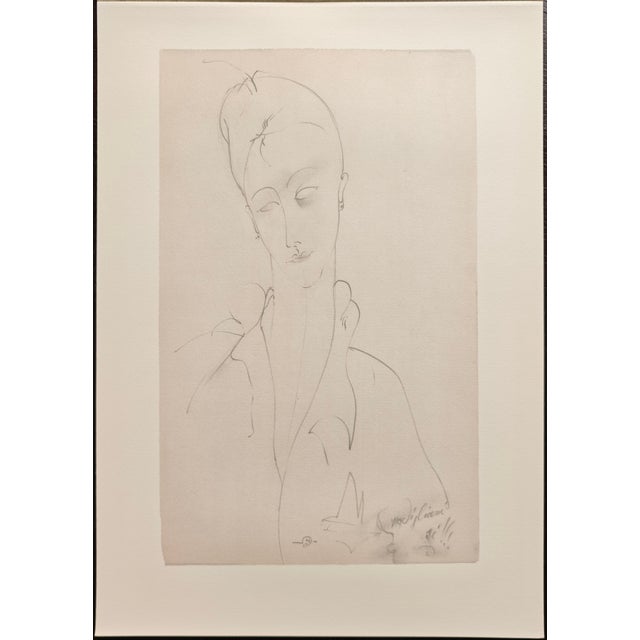 A. Modigliani, Lunia, Lithograph For Sale - Image 7 of 7