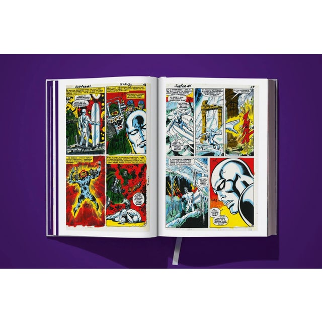 Paper TASCHEN Books "Marvel Comics Library. Silver Surfer. Vol. 1. 1968–1970" Collector's Edition, numbered For Sale - Image 7 of 11