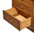 Brown Broyhill Brasilia Mid Century Walnut and Brass 9 Drawer Lowboy Dresser For Sale - Image 8 of 11