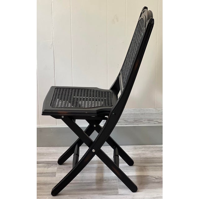 Ballard Designs Louis Folding Chairs Set of 5 Chairish