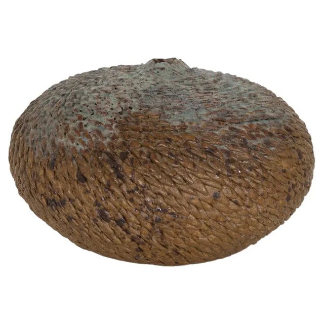 Textured Porcupine Vase For Sale - Image 9 of 9