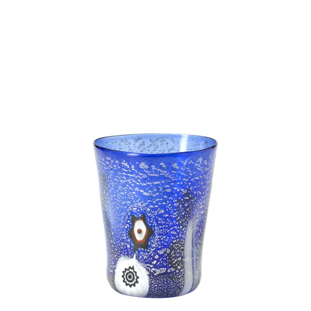 Contemporary Bicchieri di Murano Tumblers (Set of 2) - Blue For Sale - Image 3 of 3