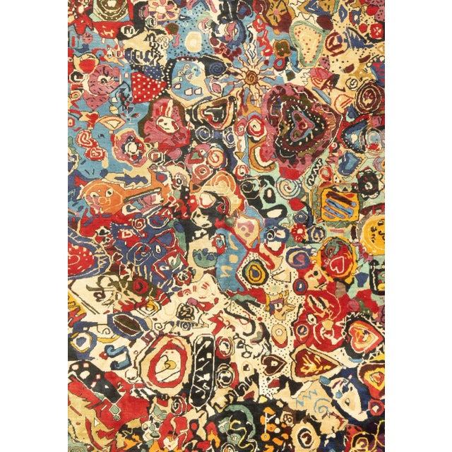 French Art Deco Rug 6'6'' X 9'8'' For Sale In New York - Image 6 of 12