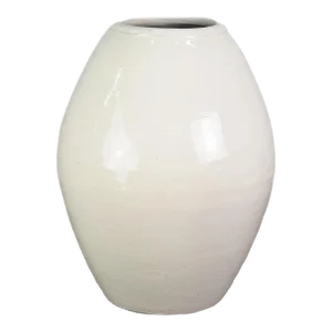 White Oblong Jar