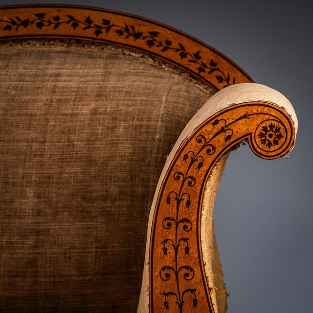 Wood Charles X Meridian, France, 1830s For Sale - Image 7 of 8