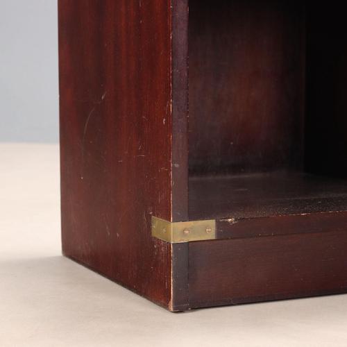 Wood Italian Sideboard in Mahogany Veneer For Sale - Image 7 of 10