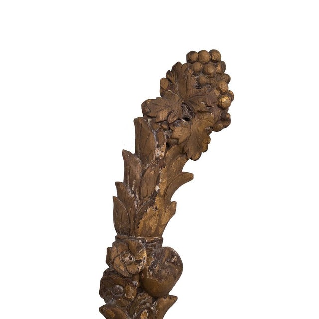 18th Century Italian Rococo Giltwood Appliques, 1750s, Set of 2 For Sale - Image 9 of 11