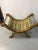Late 20th Century Giltwood Bench with Pillow and Nailheads For Sale In New York - Image 6 of 8