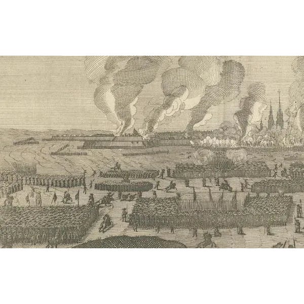 A Panoramic Perspective, 1677, Paper For Sale - Image 3 of 7