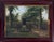 Antique Danish Folk Art Dybbøl Cemetery Study, Signed (1907, Oil on Canvas) Date / Period: 1907 Medium: Oil on canvas...