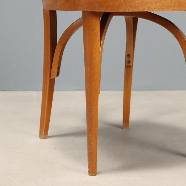 Wood Beech Dining Chairs, 1960s, Set of 6 For Sale - Image 7 of 10