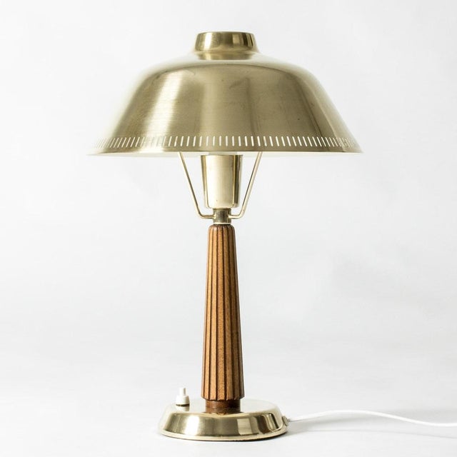 Mid-Century Table Lamp by Hans Bergström for Asea, 1950s For Sale - Image 9 of 9