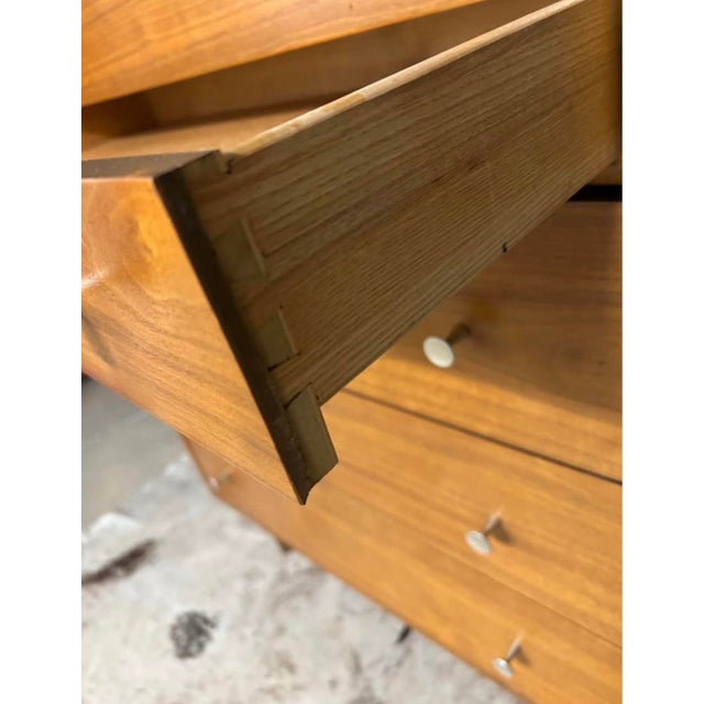 Wood 1960s Danish Modern Chest For Sale - Image 7 of 9