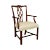 Kindel Chippendale Style Mahogany Armchair (B) For Sale