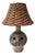 Vintage Ceramic Owl Lamp from Vallauris, 1970 For Sale