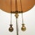 Metal Vintage Italian Brass and Steel Floor Lamp, 1970 For Sale - Image 7 of 9