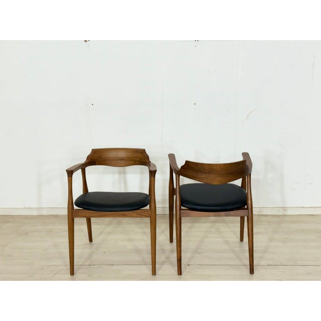 Danish Style Dining Chairs, Set of 3 For Sale - Image 11 of 13