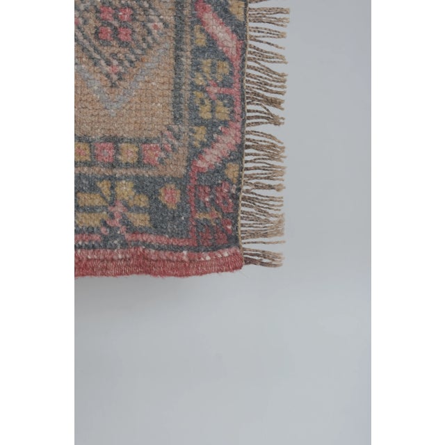 Vintage Faded Red Turkish Oushak Rug For Sale - Image 10 of 13
