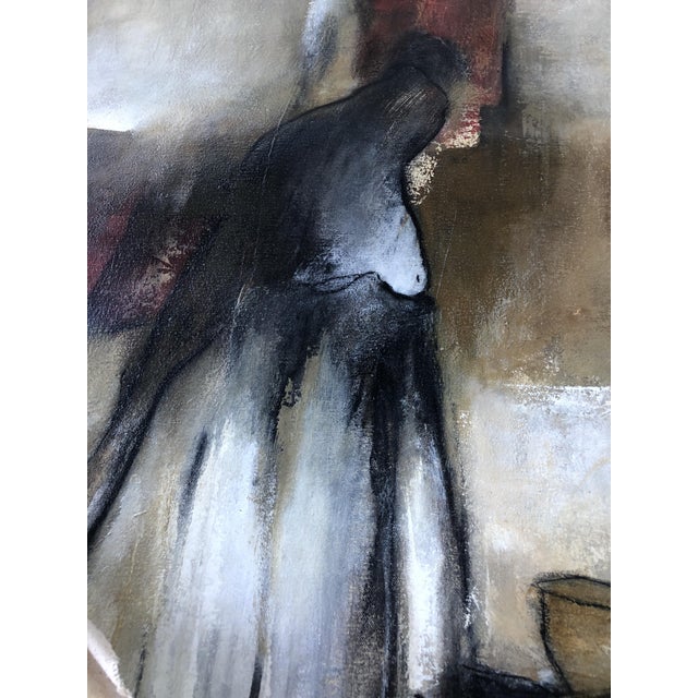 Danielle Julien, Earth Woman, Oil on Canvas, in New conditions. Designed from 2000 Signed by Maker