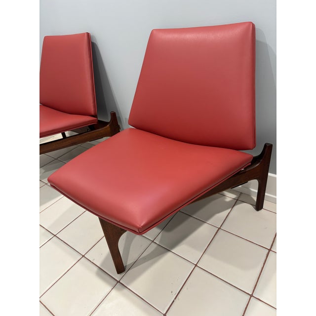 1950s Triangular Chairs- Set of 3 For Sale - Image 9 of 12