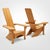 Wood Armchairs from Westport Adirondack, 1980s, Set of 2 For Sale - Image 7 of 7