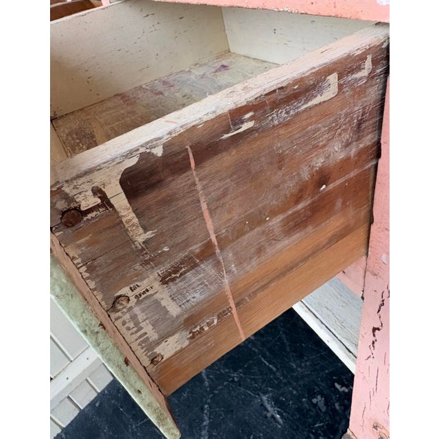 Antique Chippy Mercantile Cabinet For Sale - Image 12 of 12