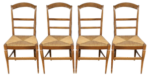 Vintage Chairs in Walnut, Set of 4