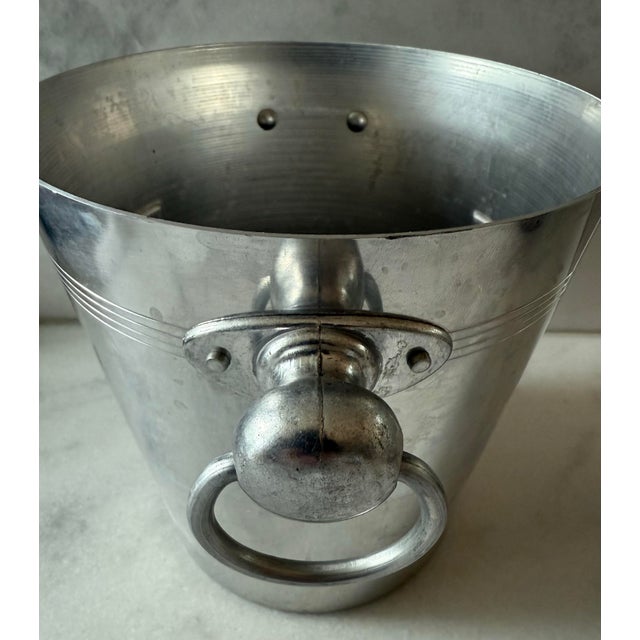 Vintage French Champagne Ice Bucket For Sale In Austin - Image 6 of 11