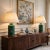 1970s Large Frederick Cooper Emerald Green Hand-Painted Green Tole Chinoiserie Table Lamps - A Pair For Sale - Image 18 of 18