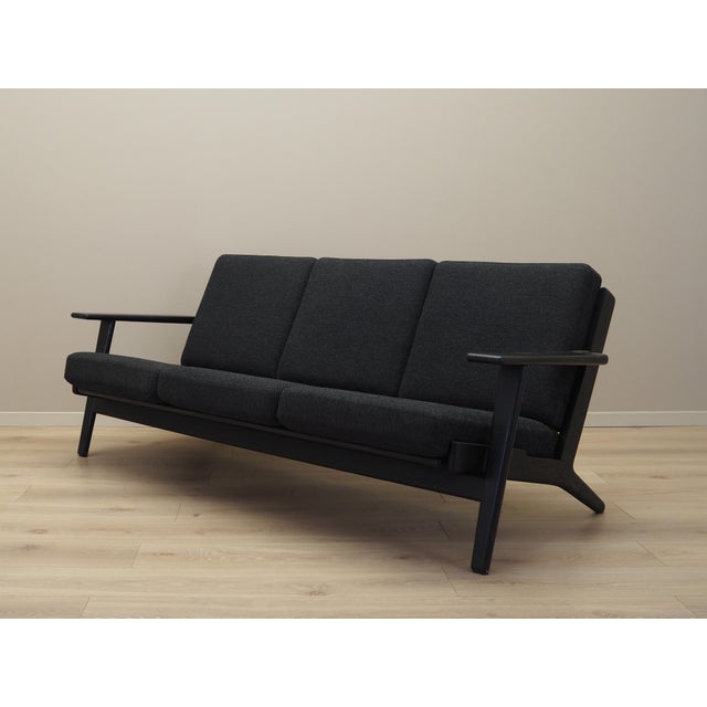 Vintage Danish Oak Sofa by Hans. J. Wegner for Getama, 1960s For Sale - Image 3 of 16