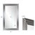 Silver Oversized Tierney Silver Leafed Mirror For Sale - Image 8 of 11