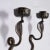 English Pair of Anglo Indian Cobra Wall Sconces For Sale - Image 3 of 9