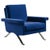 Mid-Century Model 875 Armchair in Metal and Fabric by Ico Parisi for Cassina For Sale - Image 6 of 6