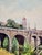 Ben Abril - the Iconic Pasadena Suicide Bridge - Oil Painting For Sale - Image 4 of 12