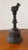 Brown Mid 20th Century Indian Hindu Bronze Ghanta Nandi the Bull Handle Ritual Hand Bell For Sale - Image 8 of 10