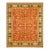 Vintage Moroccan Hand Knotted Wool Area Rug, Orange - 8'1" X 9'10" For Sale