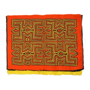 Panamanian Traditional Mola Applique Embroidery San Blas Cuna (Guna) Indians