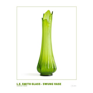 l.e. Smith Swung Vase Print - Mid-Century Modern Design Photography (11x14) For Sale