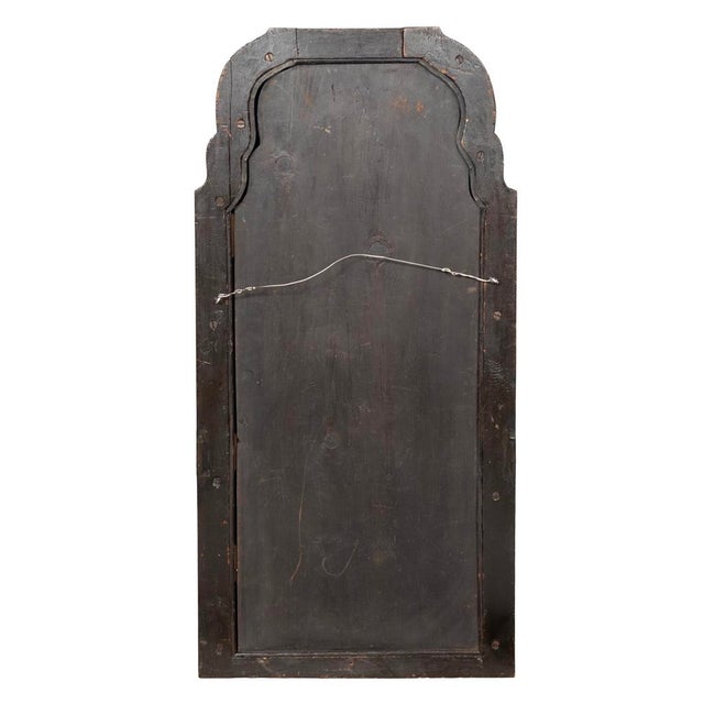 Mid 18th Century Dutch Baroque Walnut Mirror For Sale - Image 5 of 6