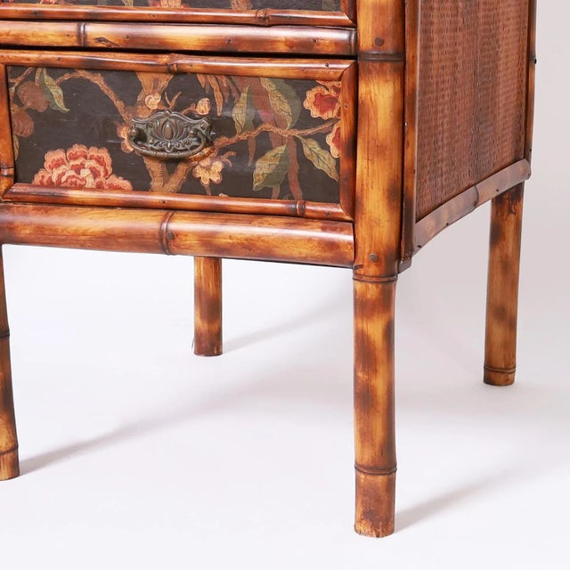 English Bamboo Desk or Writing Table For Sale - Image 9 of 10