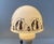 1930s Art Deco Parisian Milk Glass Table Lamp with Romantic Silhouettes, 1930s For Sale - Image 5 of 13