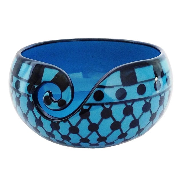 Make knitting even more adorable with this beautifully designed multi-layered dawn blue yarn bowl, inspired by the natural...