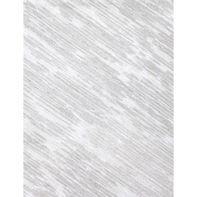 Beautiful hand knotted modern rug. Made of 75% wool and 25% cotton with very modern design and colors, this extremely...