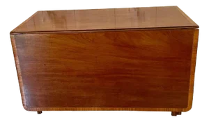 Antique George III Mahogany Drop Leaf Dining Table